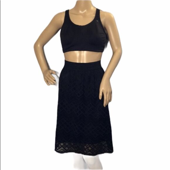 Joe B by Joe Benbasset Lace Overlay A-line Skirt Juniors XL - Picture 8 of 8